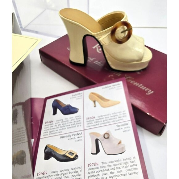 Just The Right Shoe "Struttin" Miniature Figurine 1975 By Raine PR606 - Picture 3 of 11